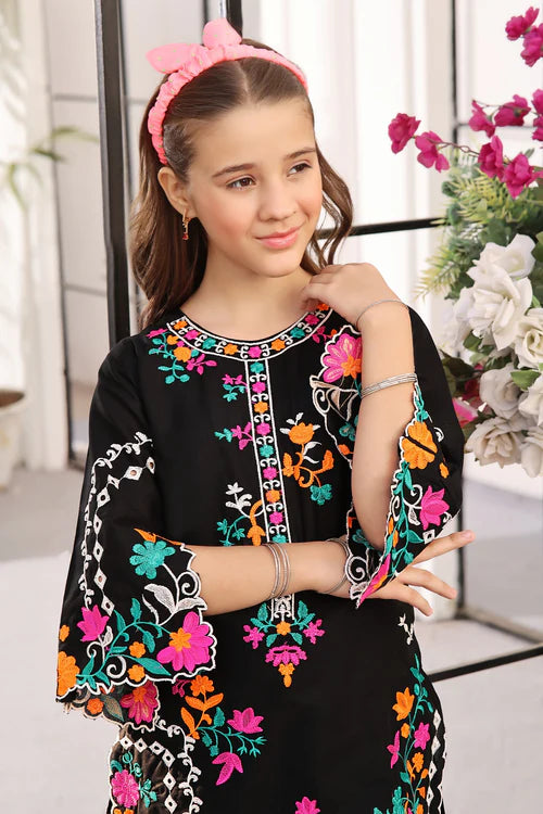 EMBROIDERED LAWN STITCHED 2 PIECE DRESS