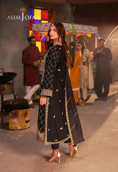 EMBROIDERED STITCHED 3 PCS DRESS