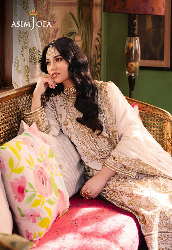 AJLP-05 EMBROIDERED TWISTED LAWN 3PCS
