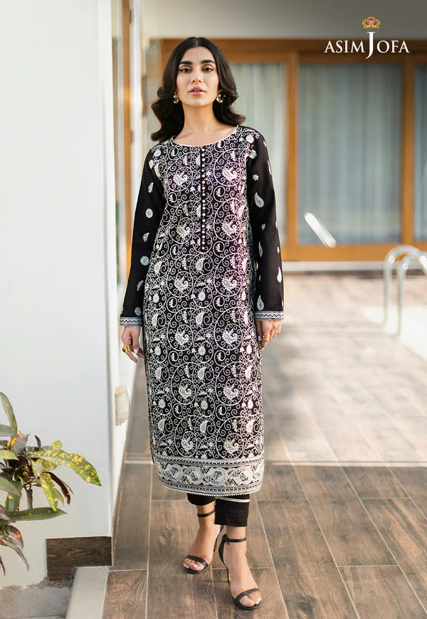 AJPE-14 (2-PC) EMBROIDERED CAMBRIC 2 PCS