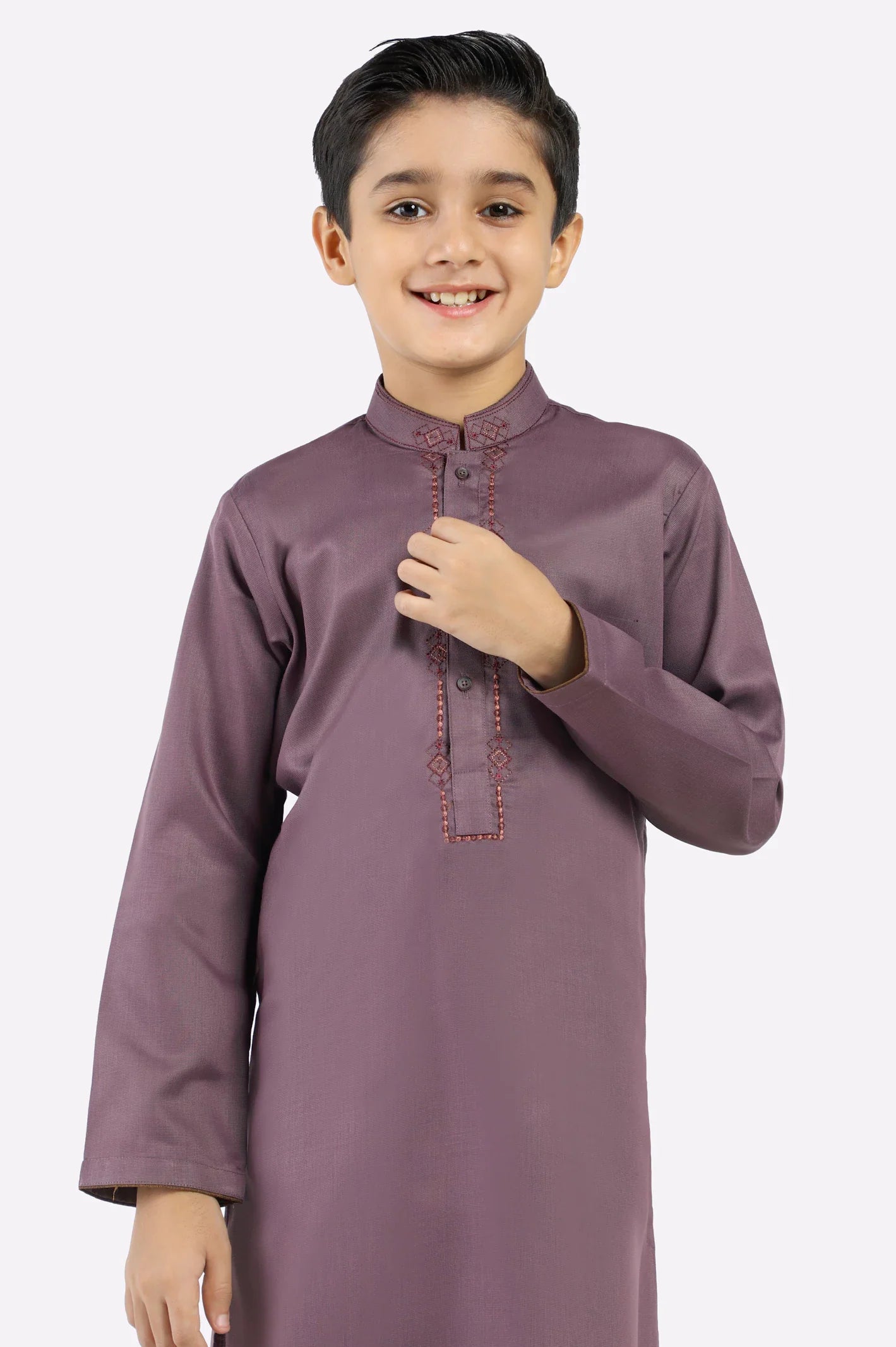 Light Purple Boys Kameez Shalwar
