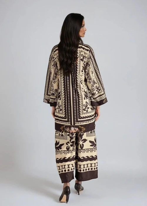 POLY GRIP SILK 2 PIECE DRESS
