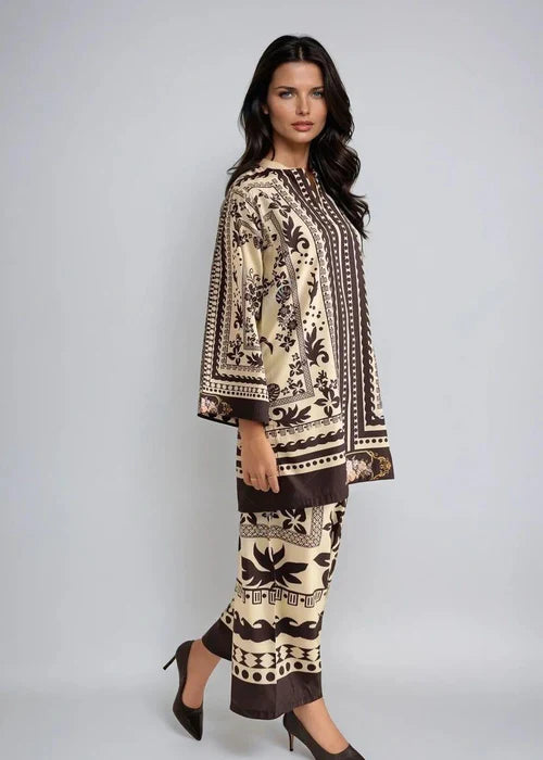 POLY GRIP SILK 2 PIECE DRESS