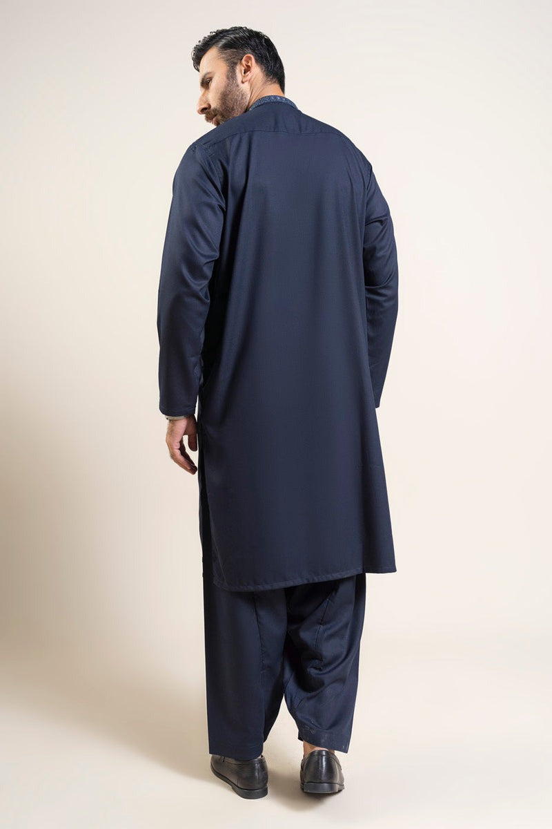 Embroidered Cotton Kurta & Shalwar β Comfortable 2-Piece Traditional Wear