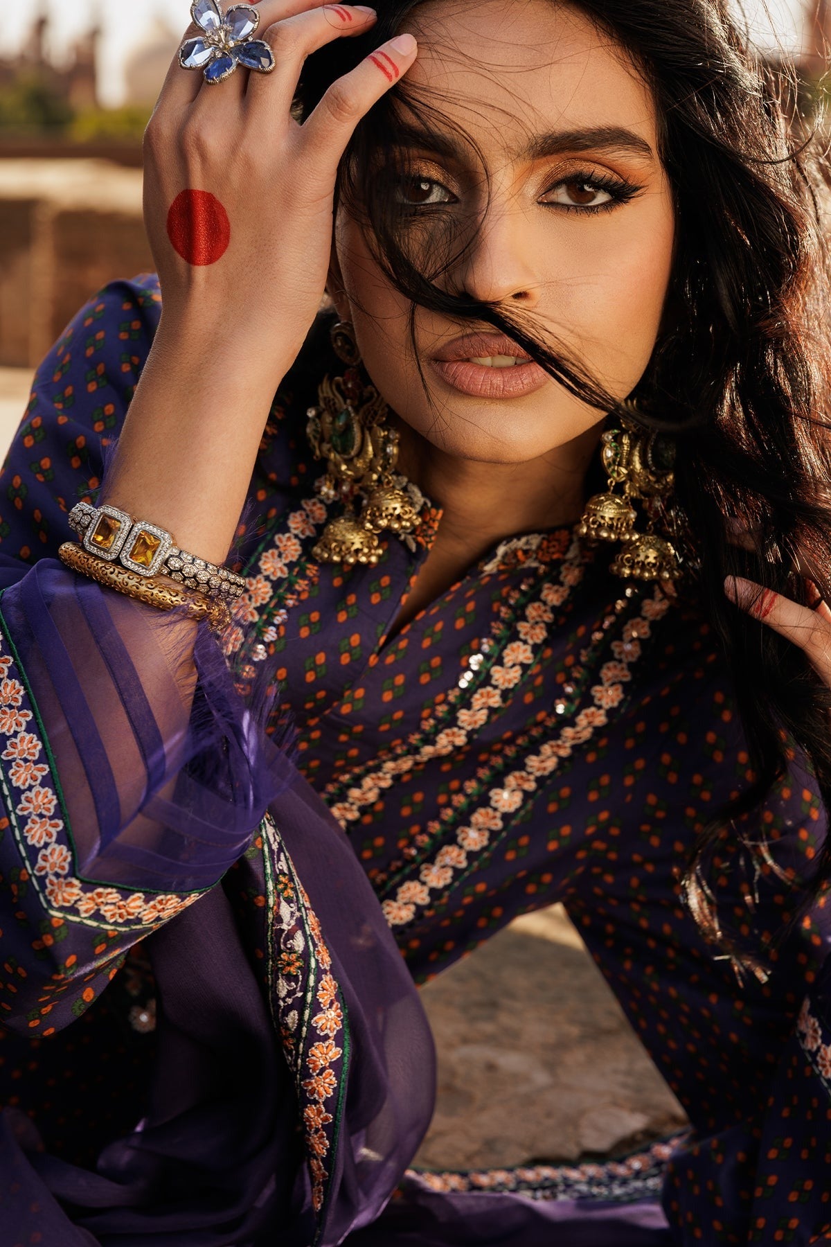 3-PC Embroidered Lawn Suit