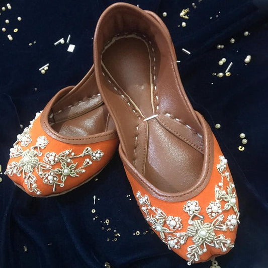 Poppy Orange Handmade Kids Khuss