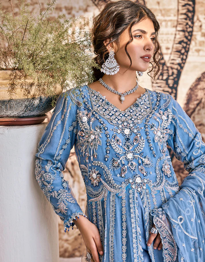 EMBROIDERED STITCHED 3 PIECE DRESS