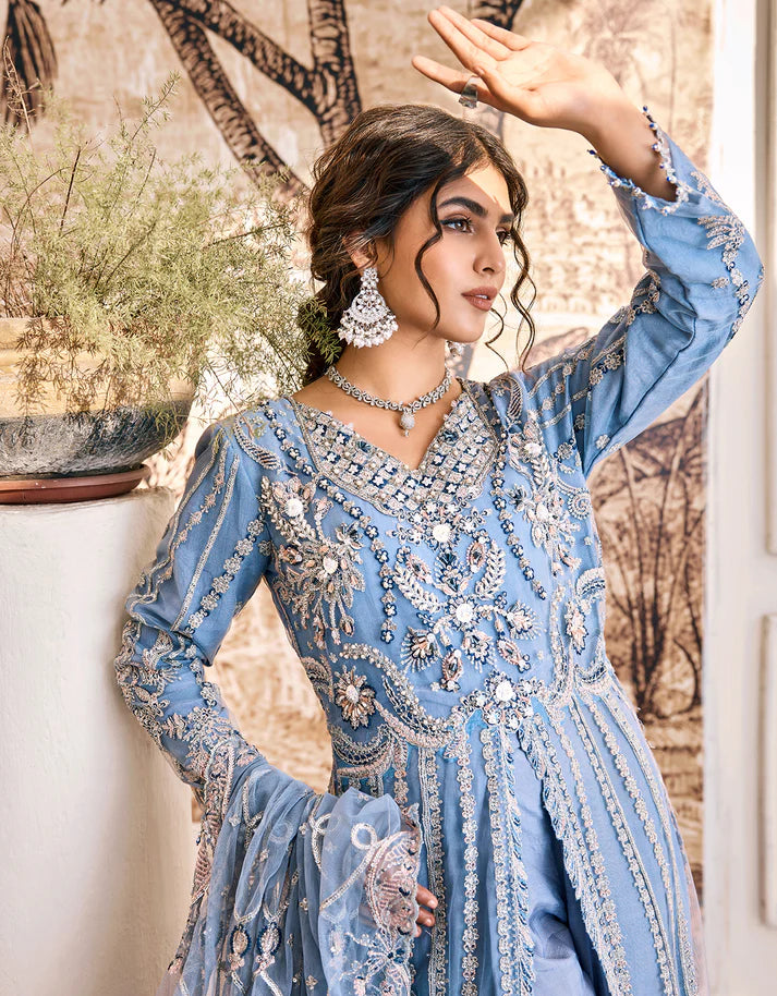 EMBROIDERED STITCHED 3 PIECE DRESS