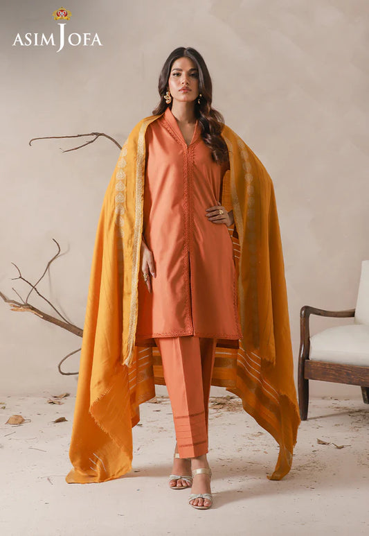 ZARI BORDER SHAWL 1 PC