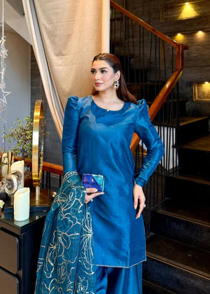 FARSHI SHALWAR 3 PIECE STITCHED DRESS