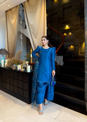 FARSHI SHALWAR 3 PIECE STITCHED DRESS
