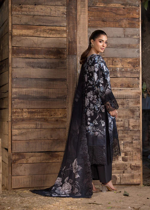KHADDAR STITCHED 3 PIECE DRESS