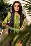 Premium Green Embroidered 3-Piece Suit