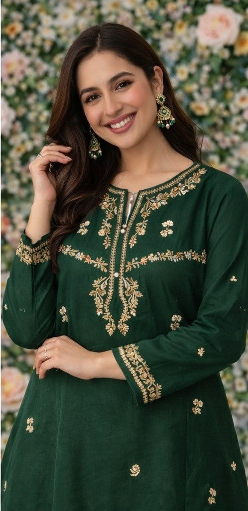 Timeless Elegance in Deep Green