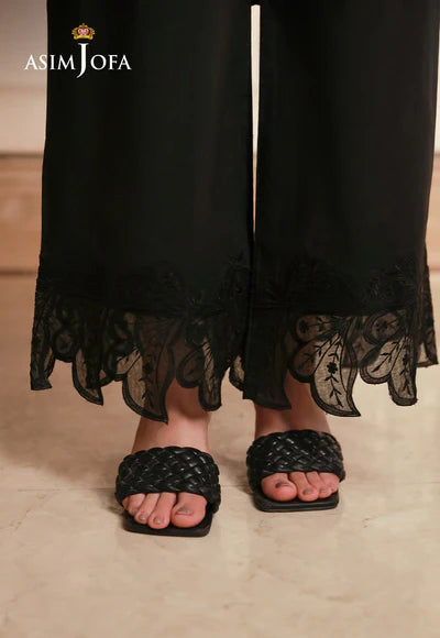 EMBROIDERED CAMBRIC 1PC TROUSER