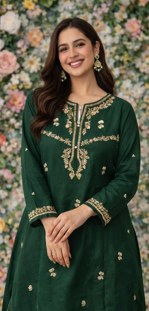 Timeless Elegance in Deep Green