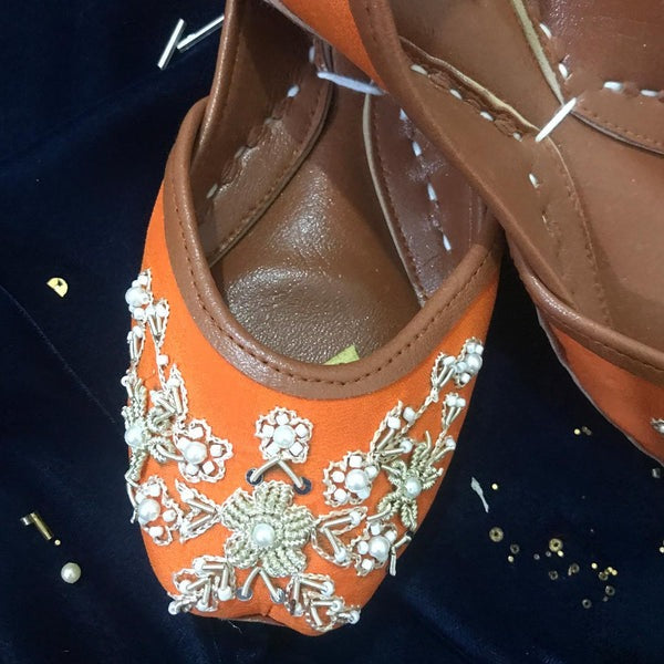 Poppy Orange Handmade Kids Khuss