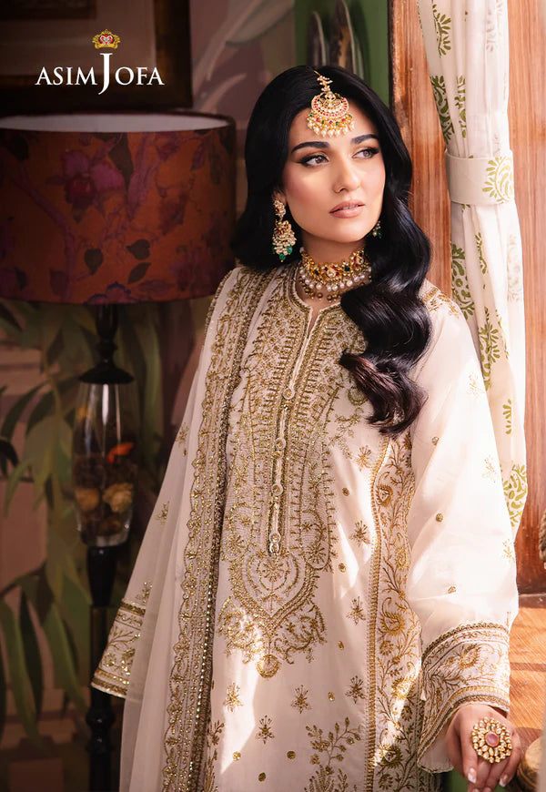 AJLP-05 EMBROIDERED TWISTED LAWN 3PCS