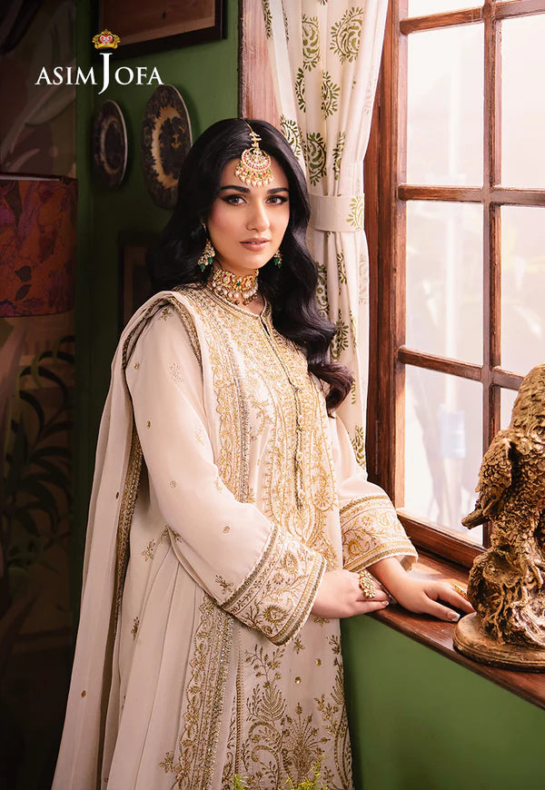 AJLP-05 EMBROIDERED TWISTED LAWN 3PCS