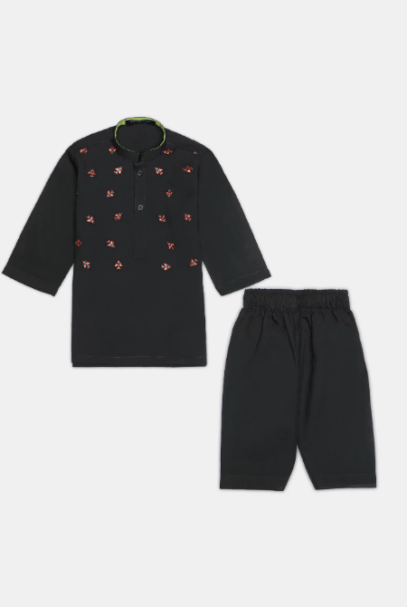 Black Infant Kurta Shalwar