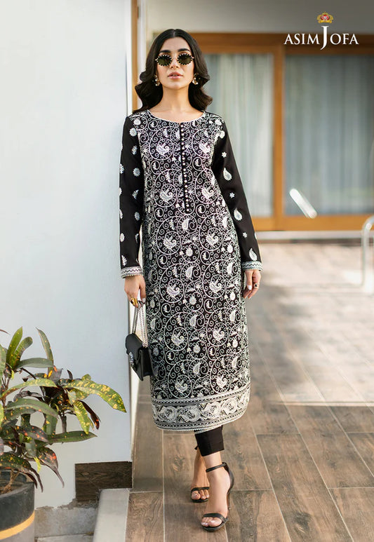 AJPE-14 (2-PC) EMBROIDERED CAMBRIC 2 PCS