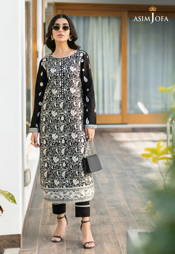 AJPE-14 (2-PC) EMBROIDERED CAMBRIC 2 PCS