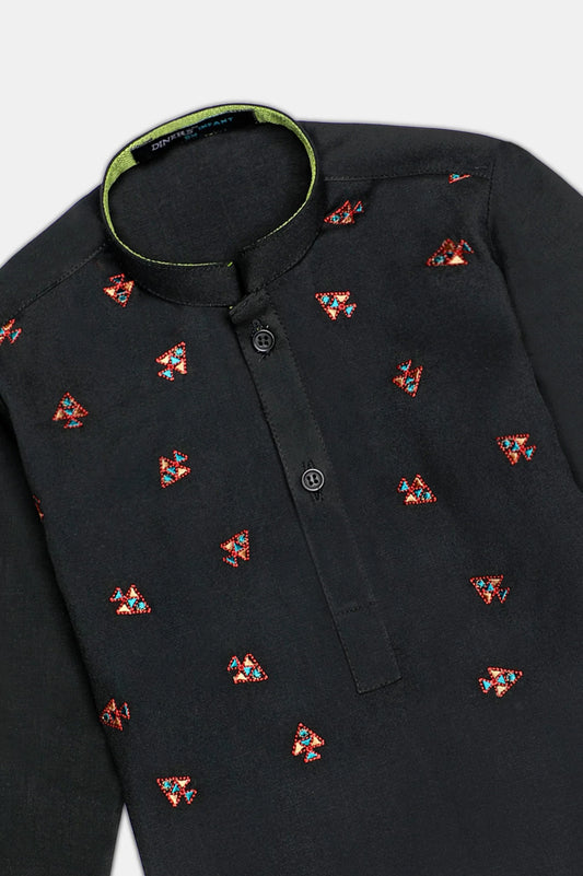 Black Infant Kurta Shalwar