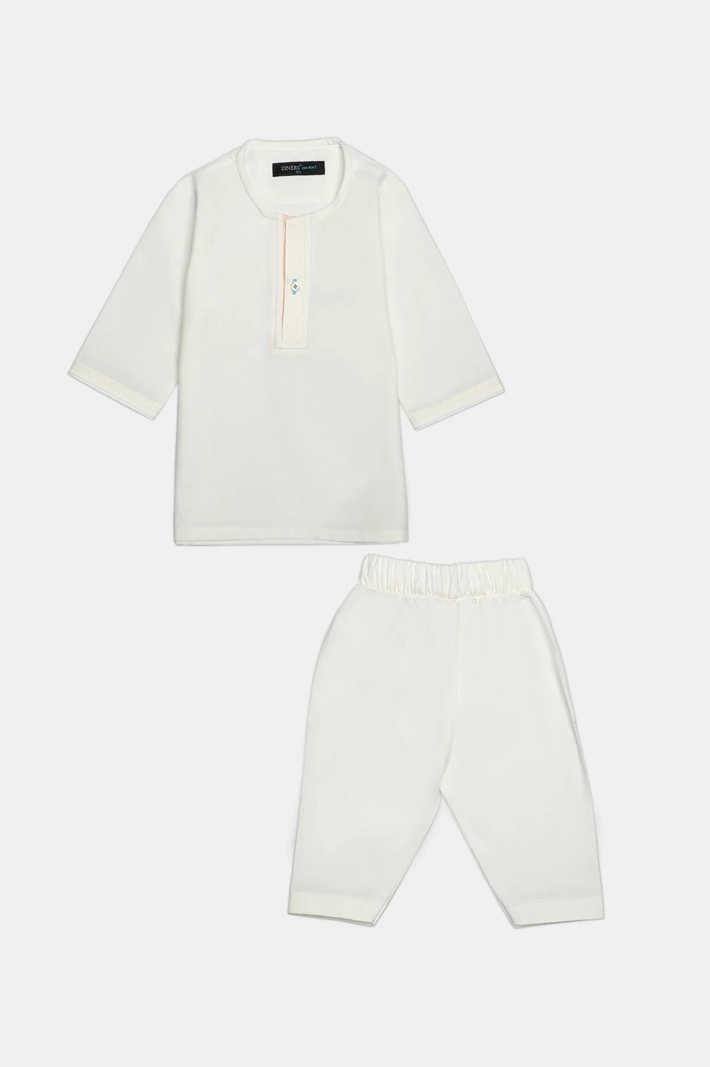 Off White Infant Kurta Shalwar