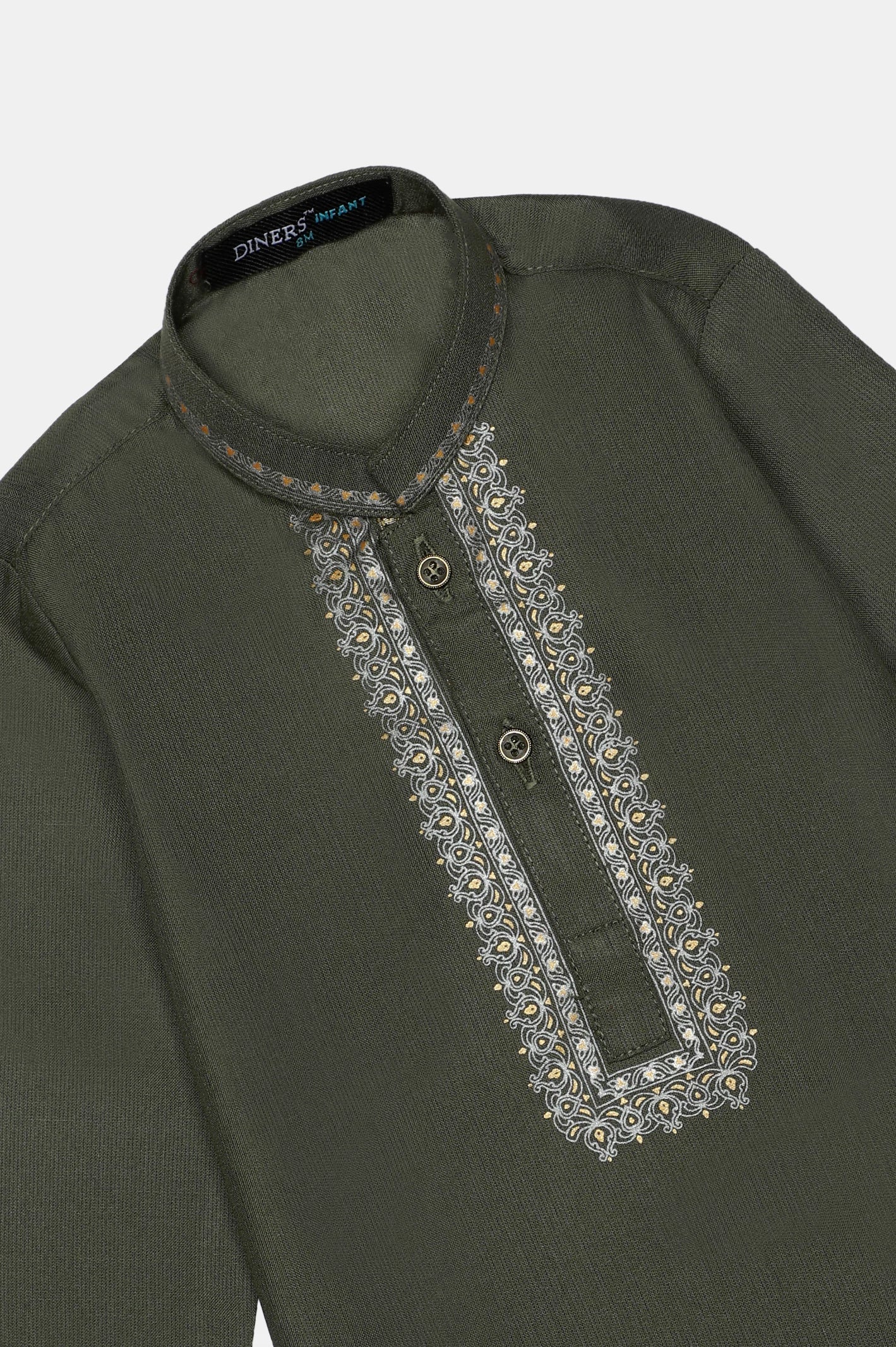 Dark Green Infant Kurta Shalwar