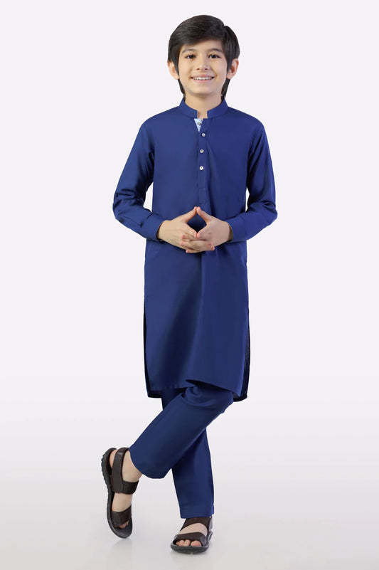 Royal Blue Boys Kurta Pajama