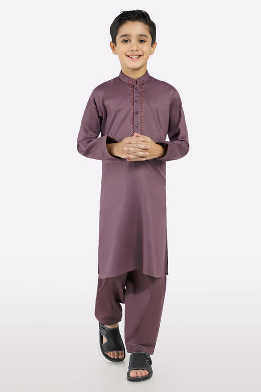 Light Purple Boys Kameez Shalwar