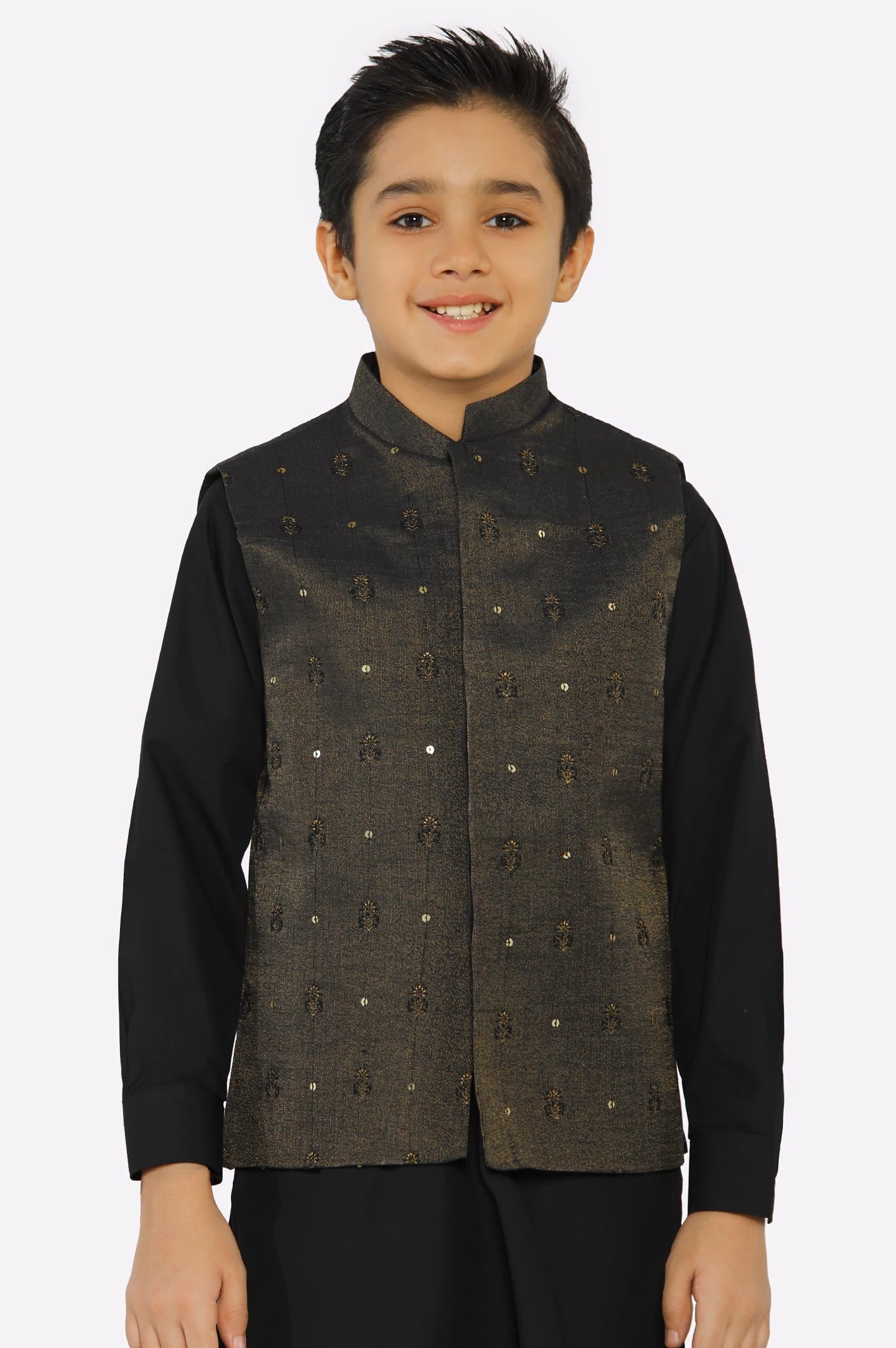 Kameez Shalwar With Waistcoat