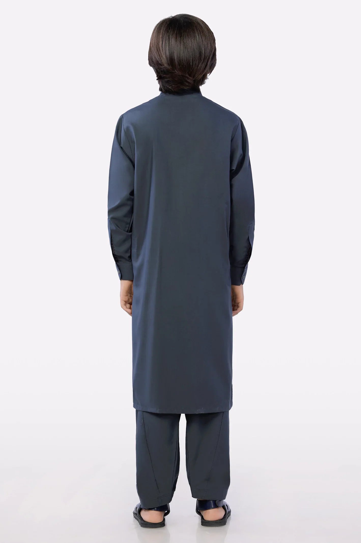 Dark Grey Boys Kameez Shalwar