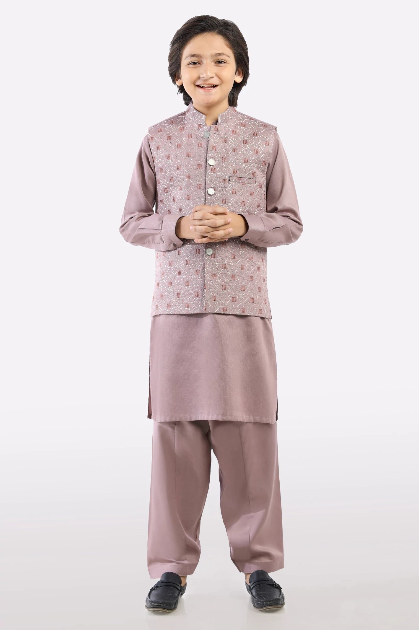 Kurta Shalwar With Waistcoat for Boys