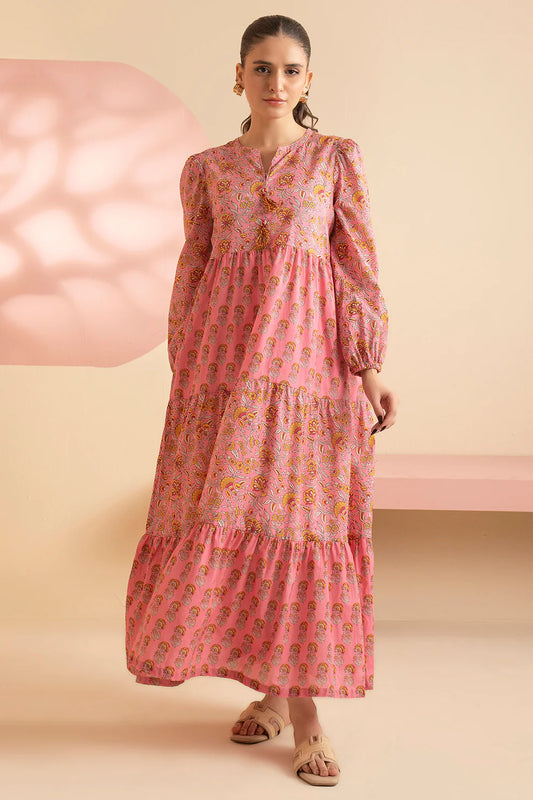 Blush Breeze Lawn Tunic