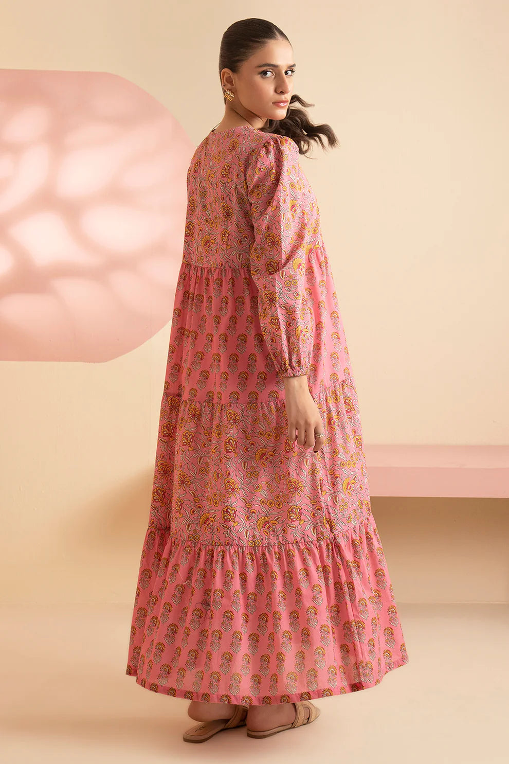 Blush Breeze Lawn Tunic