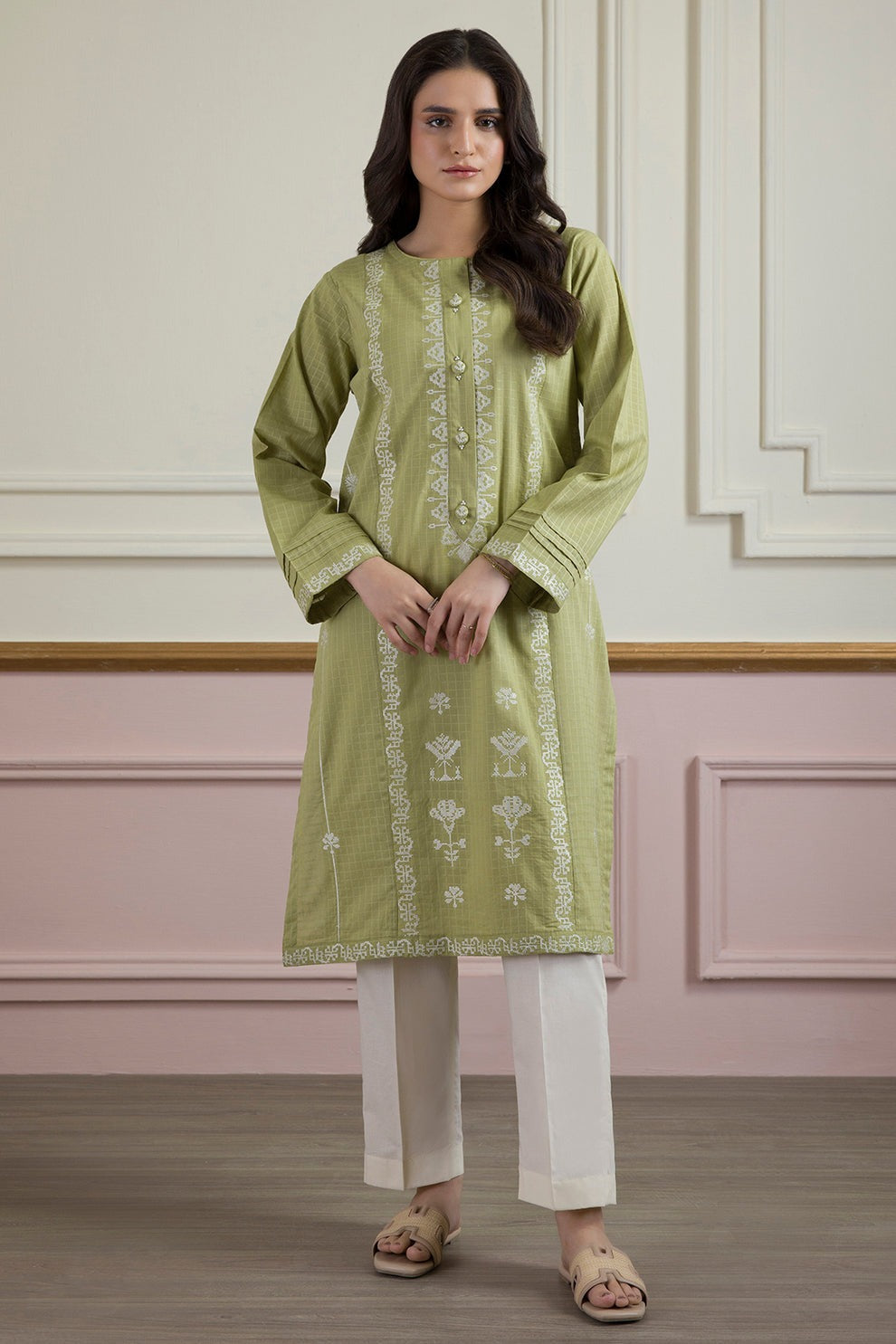 Embroidered Kurta