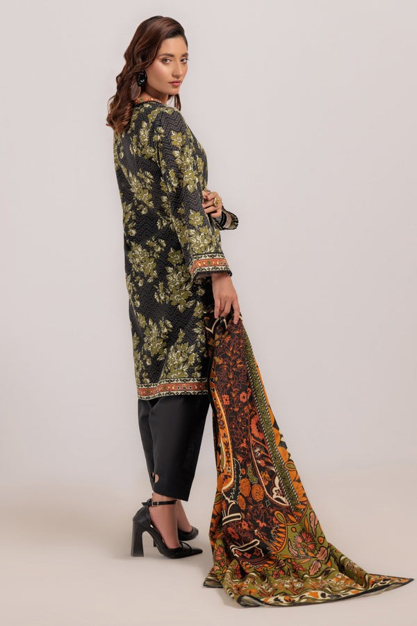Elegant Winter Wear Printed Heavy Khaddar Suit