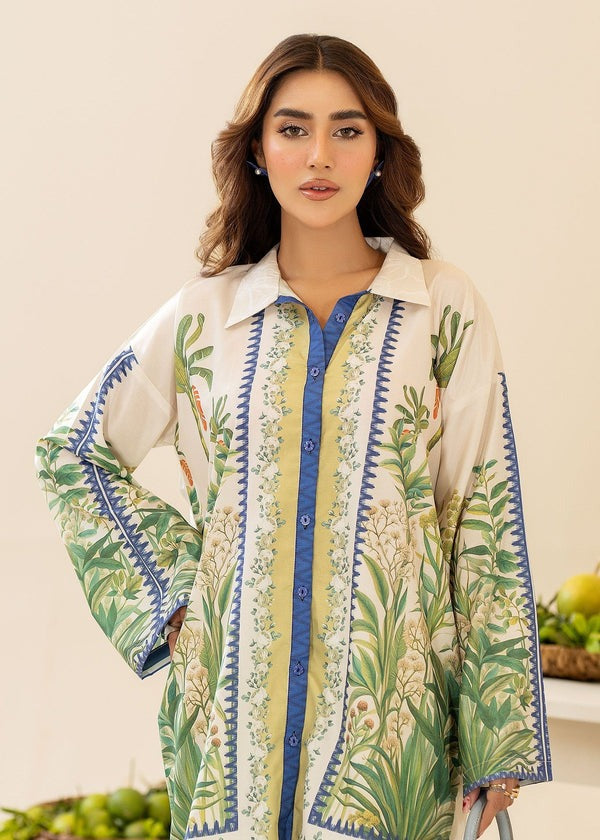 Lime Crape Digital Printed Co-Ord Set