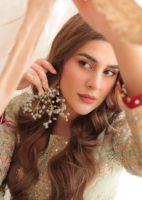 EMBROIDERED STITCHED 3 PIECE GARARA DRESS