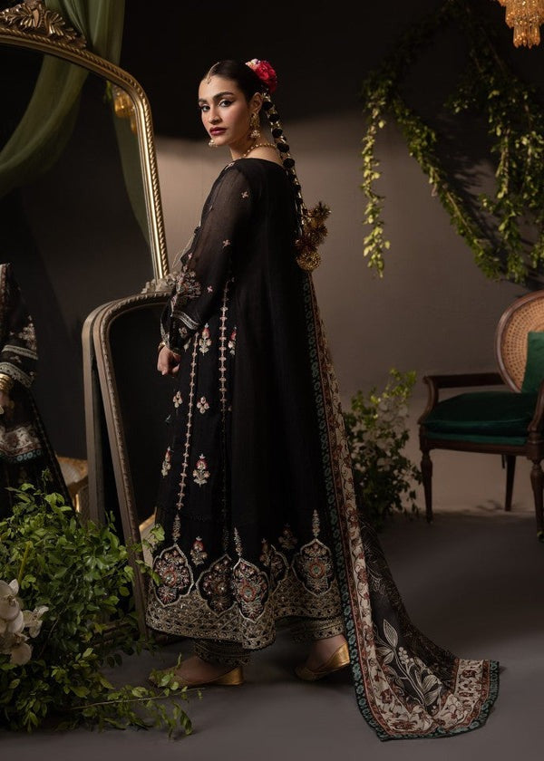 Tilla Radiance – Gold-Embroidered Cotton Net Suit