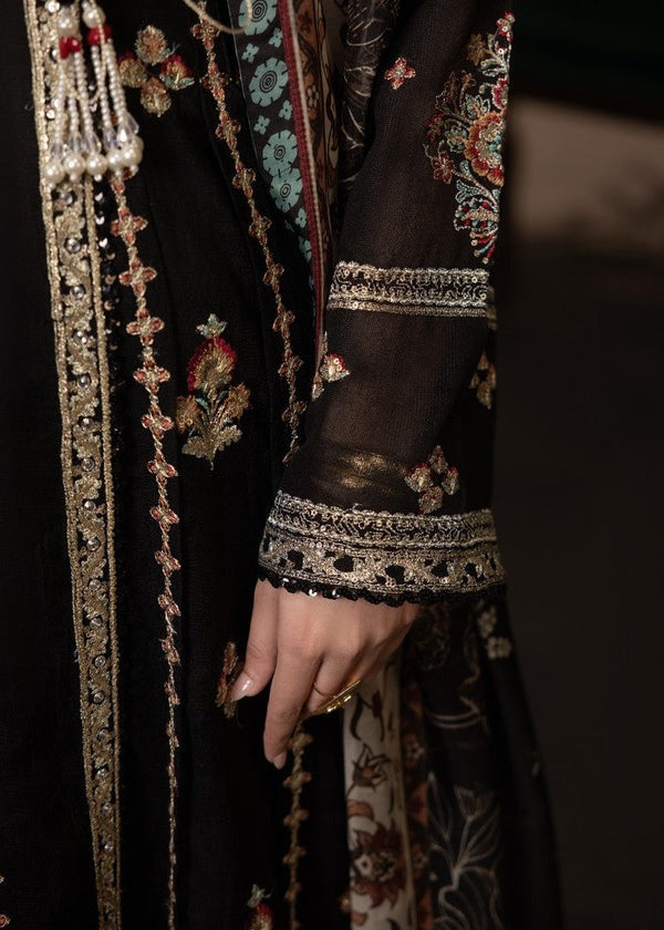 Tilla Radiance – Gold-Embroidered Cotton Net Suit