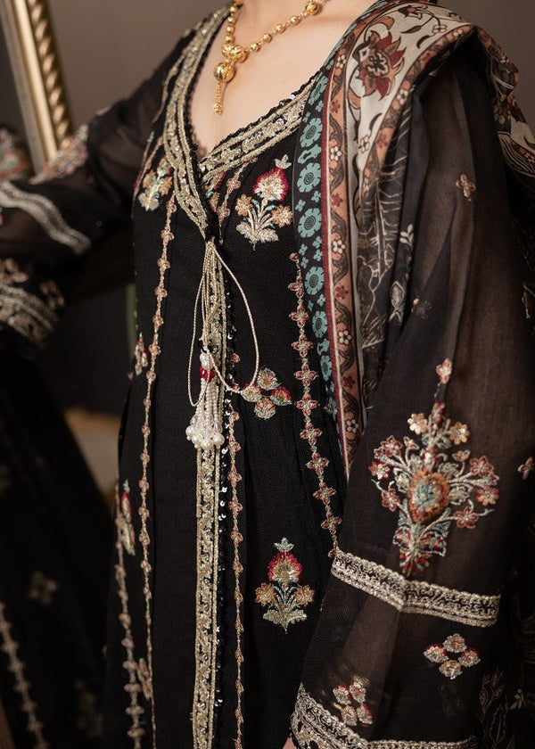 Tilla Radiance – Gold-Embroidered Cotton Net Suit